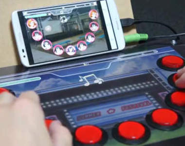 手做《LoveLive手遊搖桿》求量產啊~有了這個應該會比較好按吧?