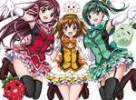 食物擬人化《Marronni Yell》草莓、餃子與瓢瓜的偶像團體? 食物擬人化《Marronni Yell》草莓、餃子與瓢瓜的偶像團體?