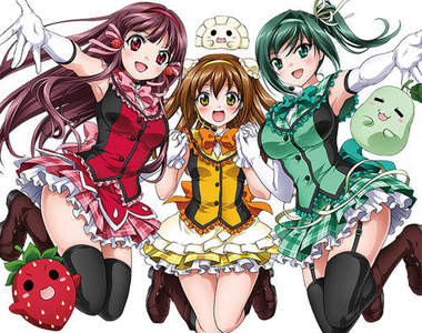 食物擬人化《Marronni Yell》草莓、餃子與瓢瓜的偶像團體?