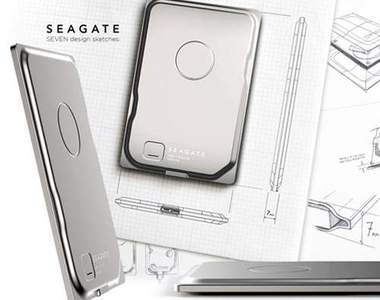 史上最薄《Seagate Seven行動硬碟》跟iPhone 6一樣薄那也可以折彎嗎(喂)