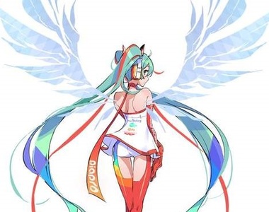 2016賽車女郎《初音未來》今年的主題是浴火重生的不死鳥