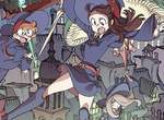 《小魔女學園》尖尖魔女帽搭配掃帚的可愛小魔女 Kill La Kill製作公司TRIGGER出品 《小魔女學園》尖尖魔女帽搭配掃帚的可愛小魔女 Kill La Kill製作公司TRIGGER出品
