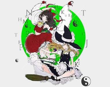 同人創作《東方角色字體化計劃》物品擬人化不夠看 將角色字體化才叫創意!?