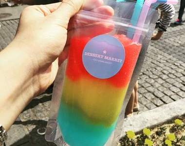 韓國《彩虹冰沙包》正夯　混合少女心與夏威夷風情的冰品正式誕生～