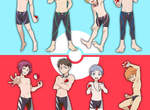 《FREE!x 神奇寶貝》如果Free是神奇寶貝訓獸師的話... 《FREE!x 神奇寶貝》如果Free是神奇寶貝訓獸師的話...