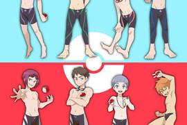 《FREE!x 神奇寶貝》如果Free是神奇寶貝訓獸師的話... 《FREE!x 神奇寶貝》如果Free是神奇寶貝訓獸師的話...