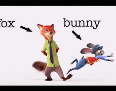 迪士尼新作《動物方城市》狐狸逃犯x兔子警察我可以（？）