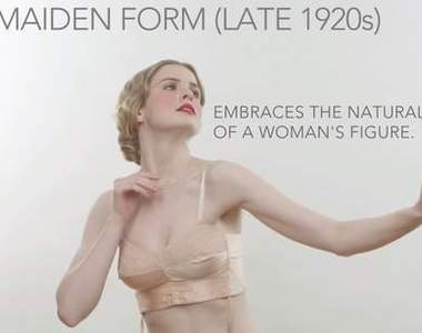《胸罩的歷史》最近這100年真是大改變啊～