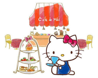 東京台場《凱蒂貓咖啡廳》喜歡凱蒂貓的女孩兒們又有地方可以去啦(心)