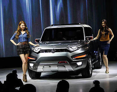 越野新概念《Sssangyong XAV Concept》首爾車展現身