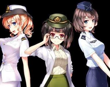 深崎暮人《德島自衛隊三人娘》登場 這年頭果然還是美少女才招的到兵...