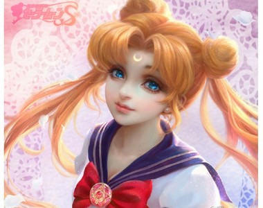 擬真畫風的《美少女戰士》真的是美哭人啊～