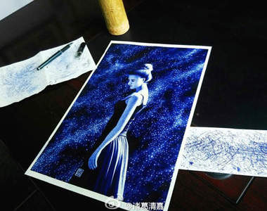 《原子筆畫》不要問我為什麼跪著看這些畫