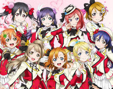 《Lovelive折疊傘》用團員們的裙子做成雨傘有點小害羞耶~