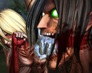 《進擊的巨人》遊戲戰鬥系統影片　兵長根本開外掛真‧巨人無雙