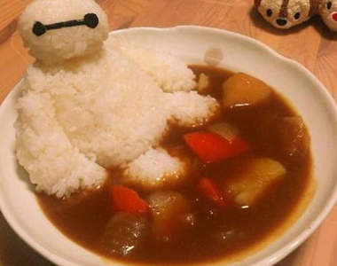 大英雄天團咖哩飯 還有更多網友製作的超級英雄料理