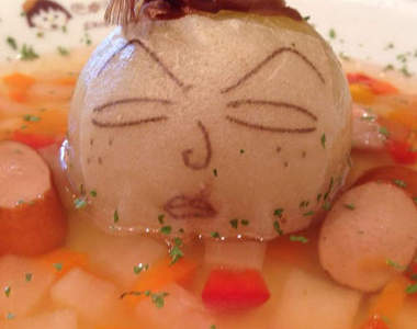 櫻桃小丸子咖啡廳《永澤洋蔥湯》我的洋蔥頭好吃嗎www（盯）