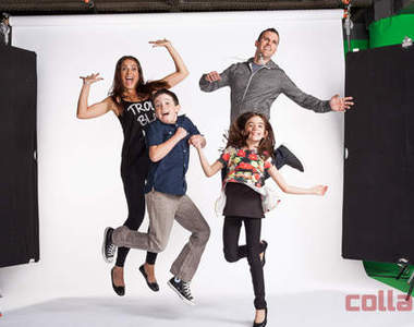 《我們一家都是喜劇演員》一家子合拍搞笑影片也太有趣了