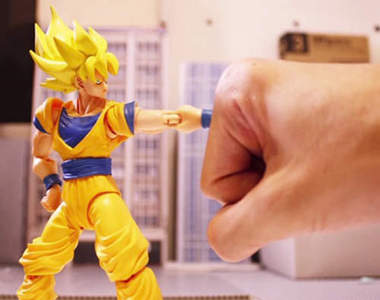 《七龍珠停格動畫》悟空VS布羅利連作者本人都亂入