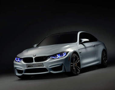 亮眼概念《BMW M4 Concept Iconic Lights》現身CES展