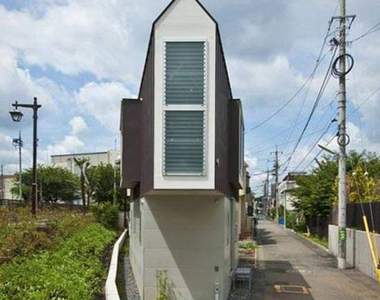 《日本超窄房子》打開門你會嚇一跳