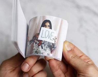 自製《情人翻頁書》純手工情人節禮物最有心啦