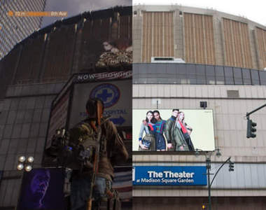 《全境封鎖》遊戲vs真實場景 不出門就能逛遍紐約曼哈頓