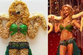 《美式米香藝術家》用米香做出來的其他食物看起來也好可口哦 (¯﹃¯)