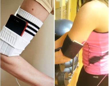 從沒想過的《襪子新用途》你知道襪子能變成運動臂套嗎?