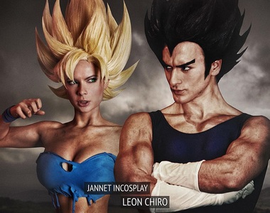 《性轉悟空Cosplay》共通點是胸前都很可觀...