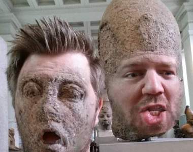 《去大英博物館玩換臉app》博物館是給你這樣逛的嗎ww