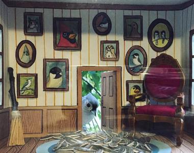 插畫家鳥奴《為小鳥搭建小屋》歡迎光臨迷你小屋～