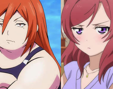 網友謠傳《有病動畫競女出現西木野真姬》越說越覺得長得很像了……