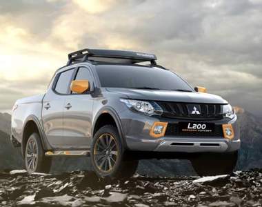 《Mitsubishi L200 GEOSEEK Concepts》活力皮卡好概念