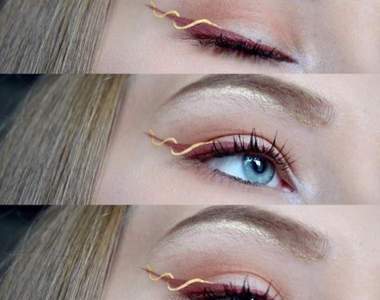 海外大流行《螺旋眼線》纏繞色彩畫出最酷炫的眼妝吧★