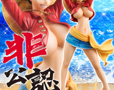 官方非公認系列《海賊王魯夫女體化》性轉模型