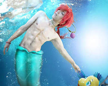 纖腰變腹肌《小美人魚性轉換》泰國鮮肉半裸cos