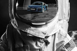 2016年《Audi超級盃廣告》開R8就像登陸月球？