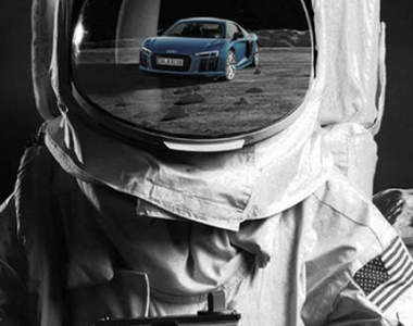 2016年《Audi超級盃廣告》開R8就像登陸月球?