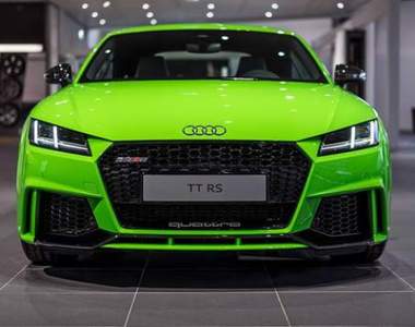 馬力400匹《Audi TT RS》綠色新衣要高調