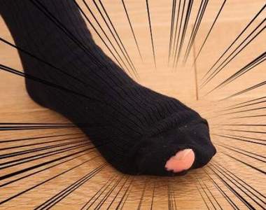 超嶄新發想《襪子破洞對策》不想被喜歡的他看見糗樣就這麼解決吧ww