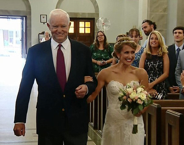 感人～牽著《移植了父親心臟的人》走進禮堂的新娘