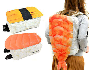 《壽司後背包》走在路上包包被拿去沾醬油怎麼辦（？）