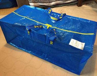 《IKEA購物袋妙用法》好好利用能裝的東西太多惹