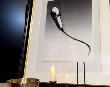 18禁同人展舉辦《精子告別式》供奉那些死在衛生紙上的可憐蟲……