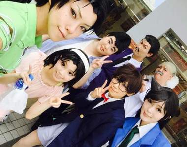 少年偵探團集結《名偵探柯南COSPLAY》小蘭姊姊的角超顯眼……
