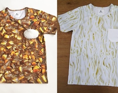 《有趣食事系列服飾》麵條項鍊螢光是要做什麼www