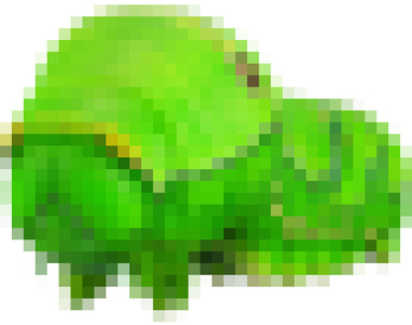 海洋堂《柑橘鳳蝶幼蟲模型》怕蟲的千萬別點進來～