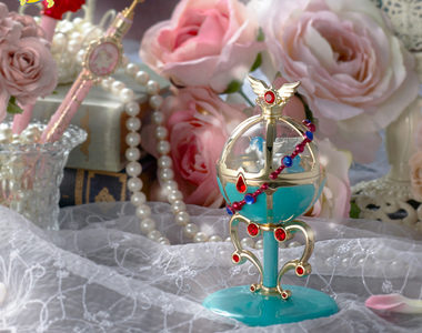 《美少女戰士天馬文具聖杯》迴紋針是小兔妹妹的星月銀鈴好可愛啊