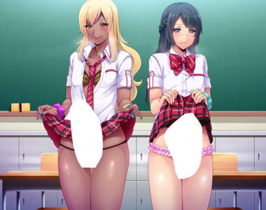 滿是偽娘的男校《淫蕩女裝辣妹18禁遊戲》建立帶把的美少女後宮……